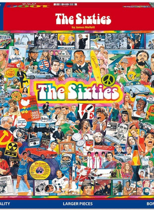The Sixties - 1000 Piece Puzzle Larger Pieces
