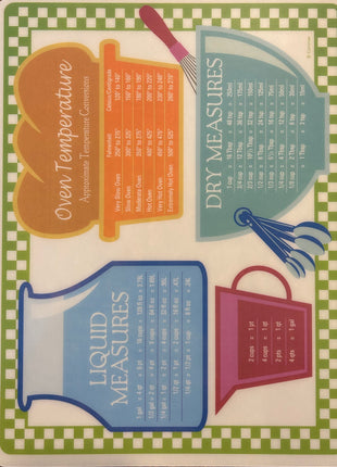 Chop Chop Quick Conversion 1 Pack Flexible Cutting Mat 15 Inch By 11.5 Inch (Copy)