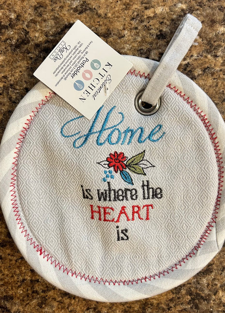 Home Rules Herbal EMB. Potholder