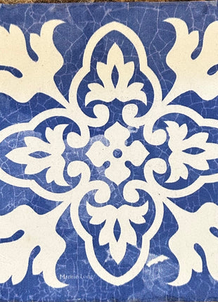 Square Drink Coaster - Indigo 1