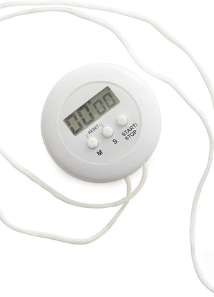 Norpro, White Digital Timer On A Rope