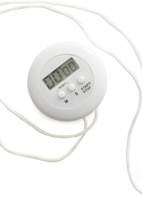 Norpro, White Digital Timer On A Rope