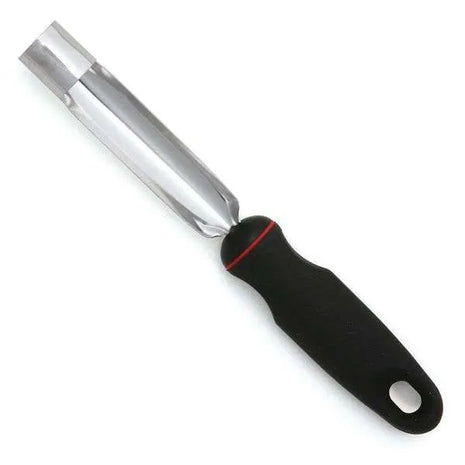 Norpro Jumbo Apple Corer, 1", Black, Stainless Steel, Santoprene Handle