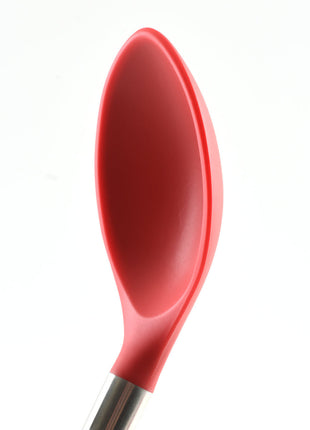 Norpro Grip-EZ Solid Spoon - Silicone and Stainless Steel