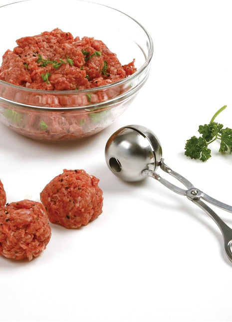 Norpro Stainless Steel Meat Baller Silver