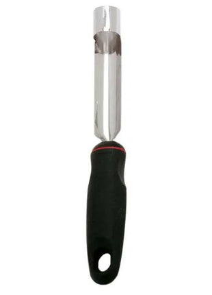 Norpro Jumbo Apple Corer, 1", Black, Stainless Steel, Santoprene Handle