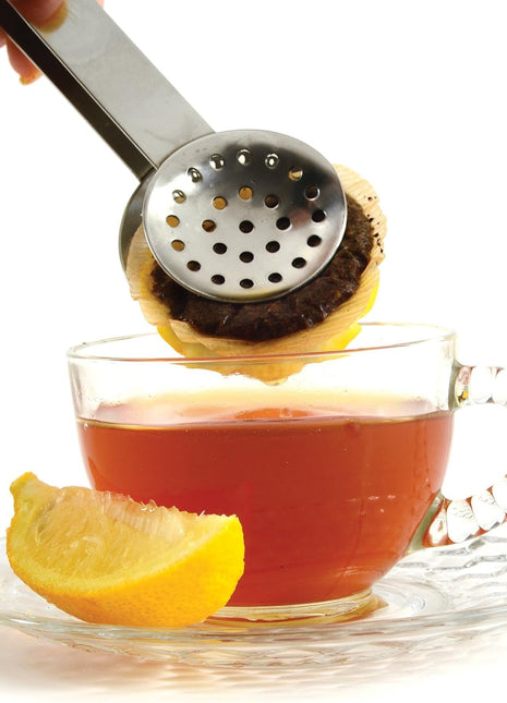 Norpro Stainless Steel Round Tea Bag Squeezer, One Size