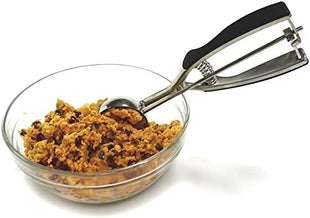 Norpro Stainless Steel Scoop with Santoprene Handle