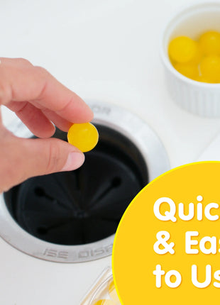 Plink Fresh Lemon Garbage Disposer Cleaner and Deodorizer, 10 Count