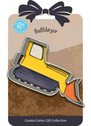 Bulldozer Cookie Cutter 4″ Carded