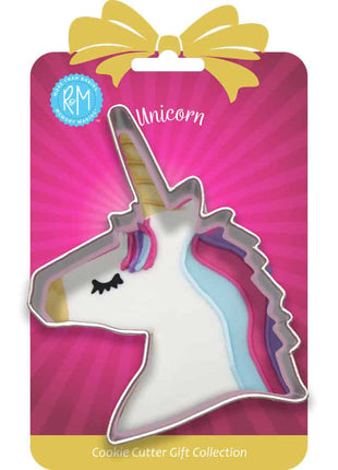 Unicorn Cookie Cutter 4.25″ Carded