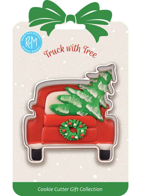 Truck w/Tree Cookie Cutter 3.25″ Carded