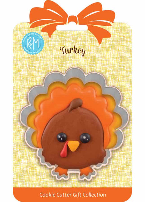 Turkey Cookie Cutter 3.5″ Carded