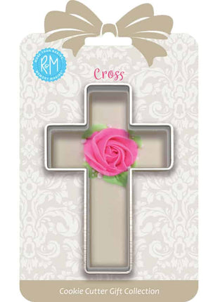 Cross Cookie Cutter 4″ Carded