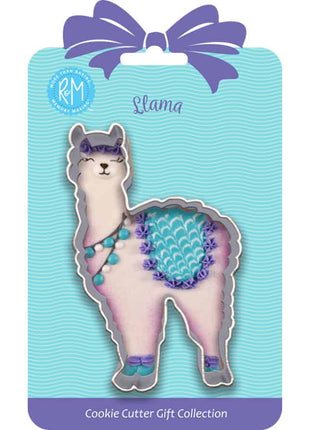 Llama Cookie Cutter 4″ Carded