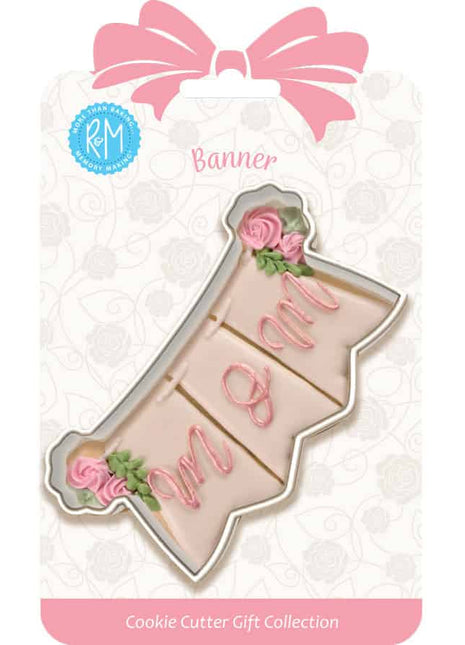 Banner Cookie Cutter 3.875″ Carded
