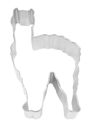 Llama Cookie Cutter 4″ Carded