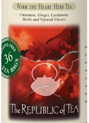 The Republic of Tea Organic Cardamon Cinnamon Tea