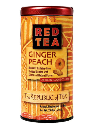 The Republic of Tea Ginger Peach Red Tea