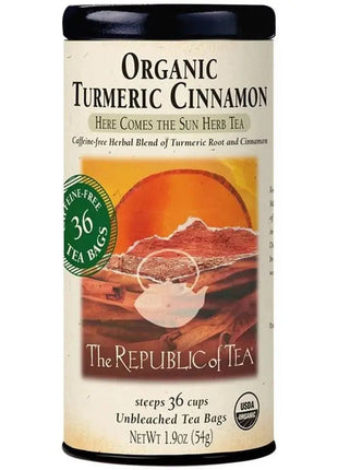 The Republic of Tea Organic Turmeric Cinnamon Tea