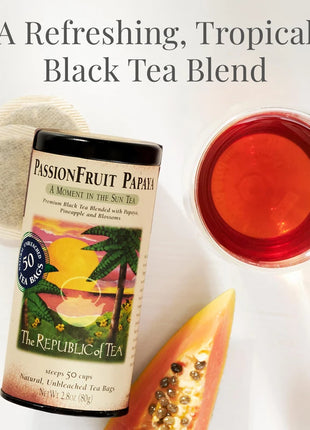 The Republic of Tea Organic Passionfruit Papaya Tea
