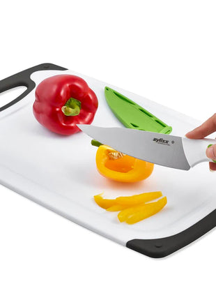 Zyliss Comfort Cutting Board and 3-Piece Knife Set