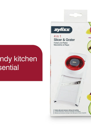 Zyliss 4-in-1 Slicer & Grater