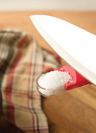 KitchenArt Adjust-A-Tablespoon, Plastic, Red, 1.25" x 6.25"