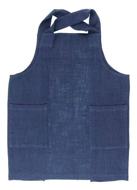 Mrs. Anderson’s Baking Cotton Baker’s Smock Apron, Blue
