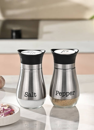 Fox Run Modern Salt and Pepper Shakers, Set of 2