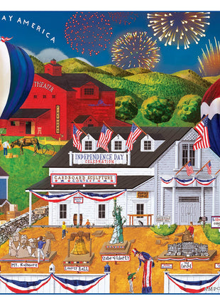 Celebrate America - Stars & Stripes 1000 Piece Jigsaw Puzzle
