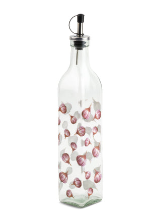 500ml Printed Glass Cruet - Garlic