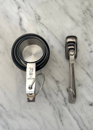 Fox Run Stainless Steel Measuring Cup and Spoon Set