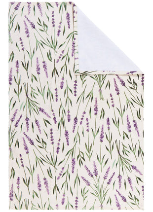 Lavender Terry Dishtowel