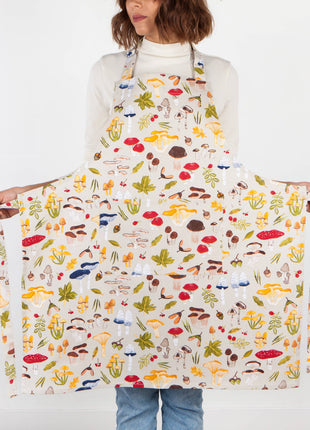 Field Mushrooms Chef Apron