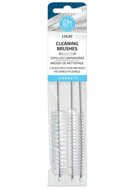 Multi-Use Cleaning Brushes, Set of 3