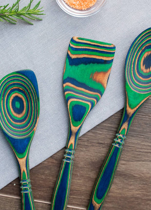 12" Peacock Pakka Spatula