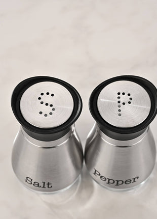 Fox Run Modern Salt and Pepper Shakers, Set of 2