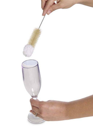 HIC Kitchen Soft Tip Cleaning Brushes, Set Of 3