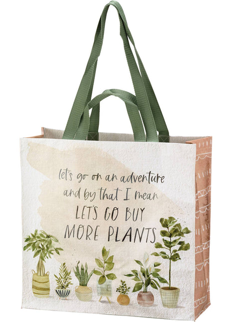 Let's Go Buy More Plants Market Tote