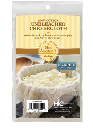 Unbleached Cotton Cheesecloth – 3 Sq Yards