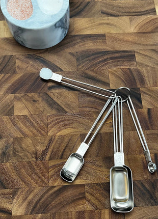 Fox Run Stainless Steel Measuring Cup and Spoon Set