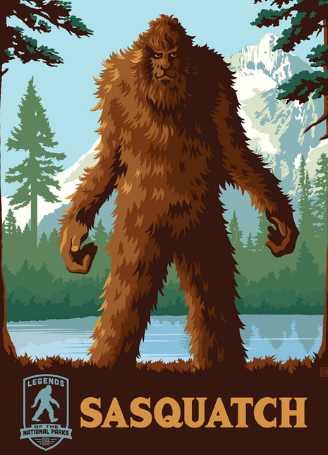 Sasquatch 300 Piece Jigsaw Puzzle