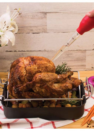 HIC Kitchen Roasting Stand-Up Turkey Baster
