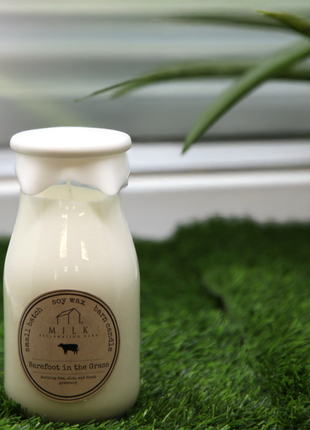 Milk Bottle Candle 13 oz
