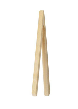 Bamboo Toast Tongs, 6.5 Inch