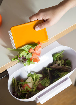 KitchenArt Scrap Trap With Scraper, 6.25" x 11.5" x 4.5"