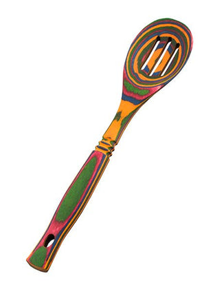 12" Rainbow Pakka Slotted Spoon