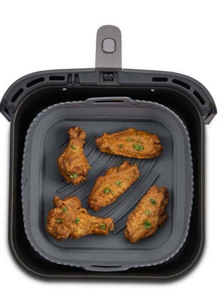 HIC Kitchen Silicone Collapsible Air Fryer Basket Liner