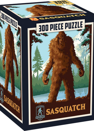 Sasquatch 300 Piece Jigsaw Puzzle